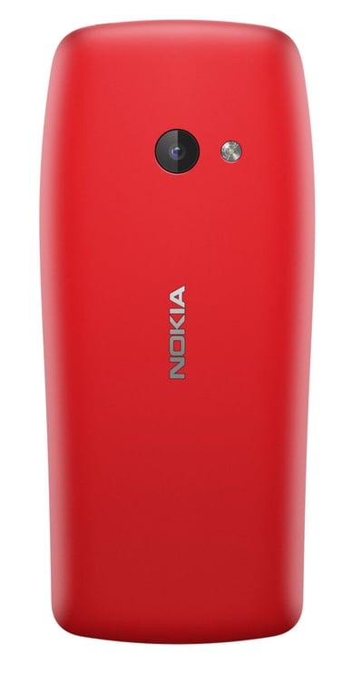 Mobilais telefons Nokia 210, sarkana, 32MB/16MB