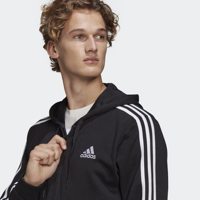 mens adidas zip up tops