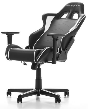 Игровое кресло DXRacer Formula, белый/черный