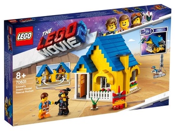 Konstruktors LEGO The LEGO Movie Emmet's Dream House/Rescue Rocket! 70831 70831
