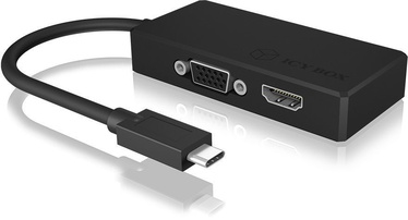 ICY Box IB-DK2103-C 2-in-1 Graphics Adapter