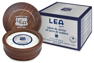 Ziepes Lea Classic Shaving Soap In Wooden Jar, 100 ml