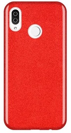 Wozinsky Glitter Shining Back Case For Samsung Galaxy A9 Red