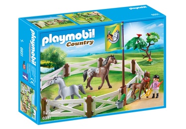 Konstruktorius Playmobil Country, arklių aptvaras, 6931