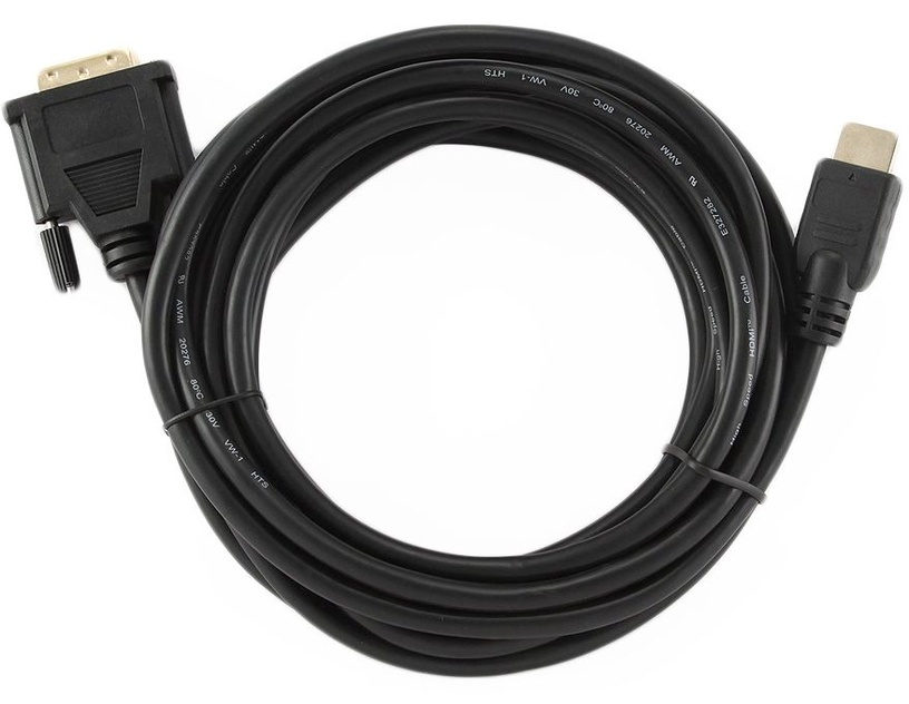 Адаптер Gembird HDMI-DVI HDMI male, DVI male, 4.5 м