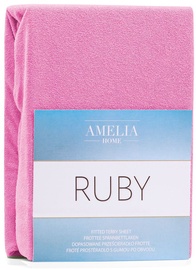 Voodilina AmeliaHome Ruby, roosa, kummiga