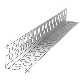 ALUMIINIUMNURK PERFO 23X23 MM 2,5 M
