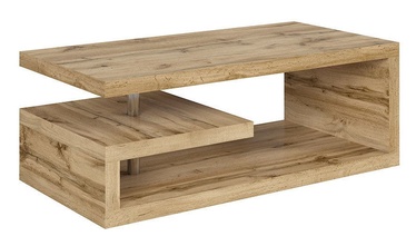 Kafijas galdiņš Black Red White Glimp Wotan Oak, 1200x600x450 mm