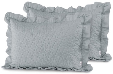 AmeliaHome Tilia Pillowcase Grey 50x70cm 2pcs