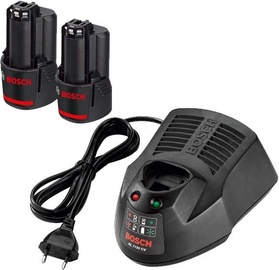 Bosch GBA 10.8V 2.5 Ah Battery 2pcs + AL1130 Charger