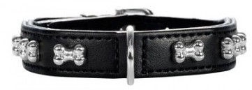 Hunter Collar Croque Art Bone 65 Black