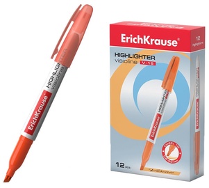 ErichKrause Visioline Highlighter V-15 12pcs Orange
