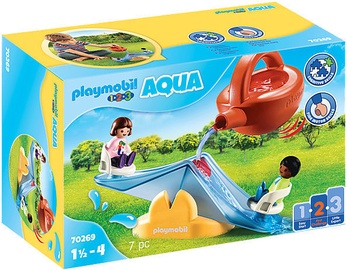 Playmobil Aqua 1-2-3 Water Seesaw With Watering Can 70269