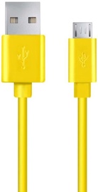 Esperanza Cable USB to USB-micro Yellow 2m