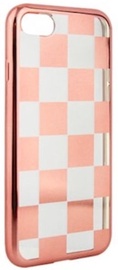 Mocco ElectroPlate Chess Back Case For Samsung Galaxy J3 J330 Rose Gold