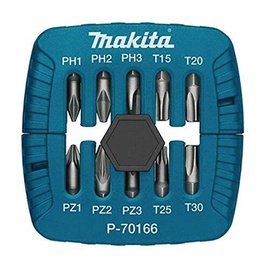 Головка отвертки Makita, PZ2, 10 шт.