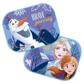 Automobilių stiklų užuolaidėlė Disney Frozen 2, 44 cm x 35 cm, įvairių spalvų, 2 vnt.