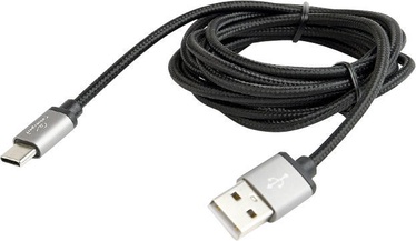 Laidas Cablexpert USB 2.0 to USB-C USB 2.0 male, USB C male, 1.8 m, juoda