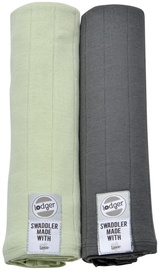 Lodger Swaddler 2-Pack Leaf/Carbon