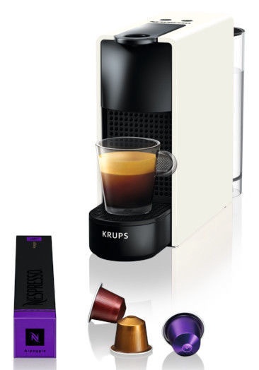 Капсульная кофемашина Krups Nespresso Essenza Mini XN110, белый/черный