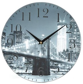 Platinet City Wall Clock Grey