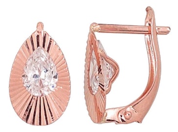 Diamond Sky Gold Earrings Sunrise III