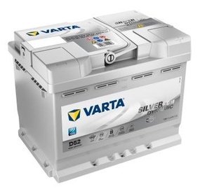 Аккумулятор Varta Silver Dynamic AGM, 12 В, 60 Ач, 680 а