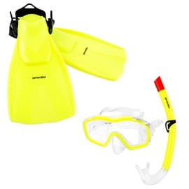 Niršanas komplekts Spokey Boklo Junior Snorkeling Set M 928218 Yellow