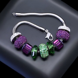 Diamond Sky Bracelet Becharmed Pavé III With Swarovski Beads