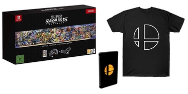 Super Smash Bros. Ultimate Limited Edition Steelbook And T-Shirt SWITCH