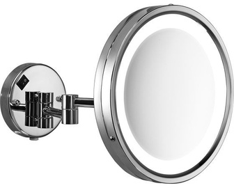 Gedy Vincent Magnifying Mirror 5x w/ LED Light Chrome
