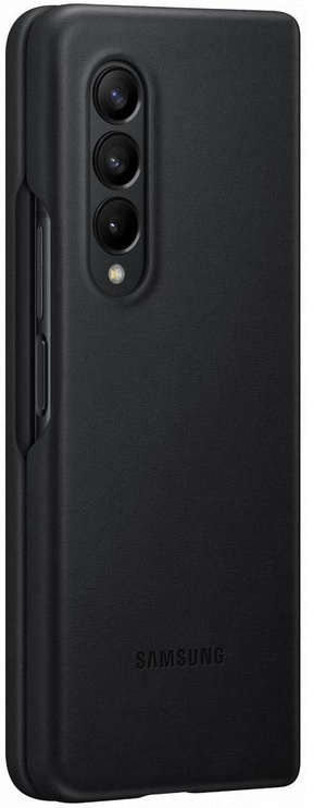 Чехол для телефона Samsung Leather Cover Samsung Galaxy Fold3 5G, Samsung Galaxy Fold3, черный