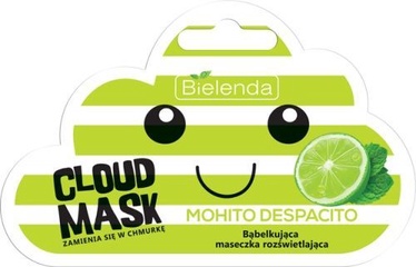 Bielenda Cloud Mask Illuminating Bubble Mask Mohito Despacito 6g