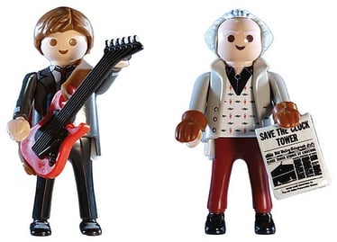 Žaislinė figūrėlė Playmobil Back To The Future Marty Mcfly And Dr. Emmett Brown 70459