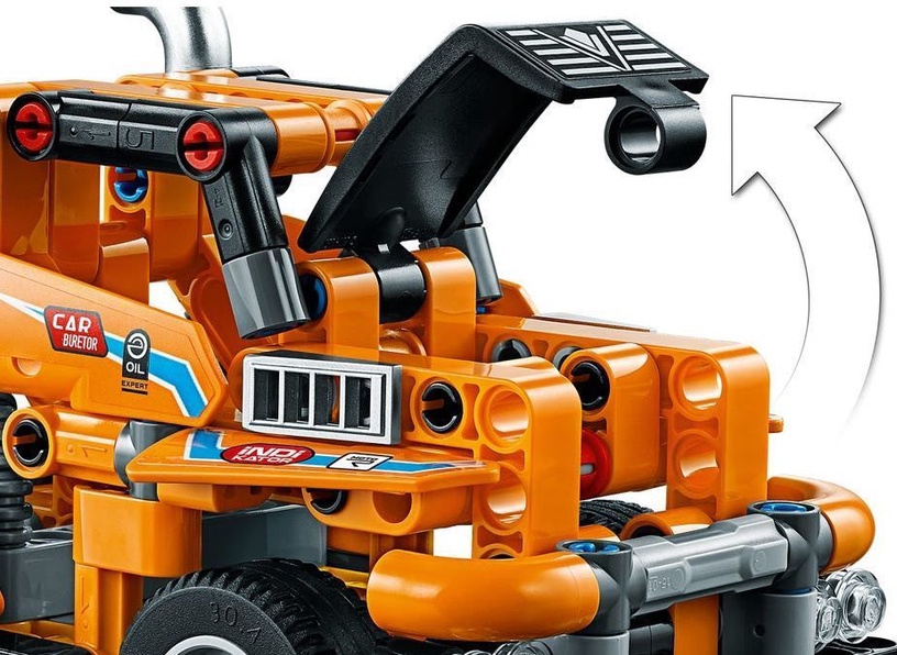 Konstruktorius LEGO Technic Lenktyninis sunkvežimis 42104, 227 vnt.