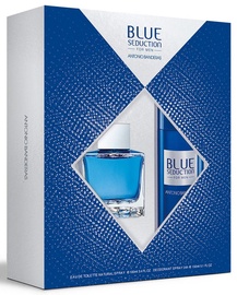 Antonio Banderas Blue Seduction 100ml EDT + 150ml Deodorant Spray