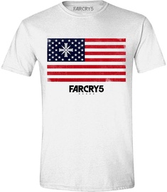Licenced Far Cry 5 Cult Flag T-Shirt White L
