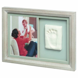 Baby Art Tiny Touch Wooden Wall Print Frame Stormy