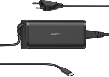 Зарядное устройство Hama Universal 200007, 92 Вт, 100 - 240 В, 0.93 м, USB-C