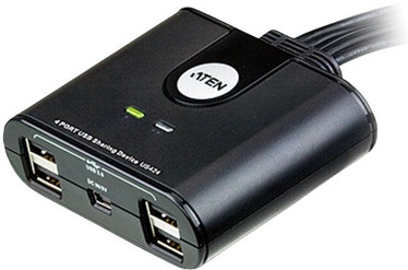 Разветвитель Aten US424-AT USB A female, USB B male, 1.8 м