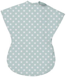 Summer Infant SwaddleMe Wiggle Blanket Large Teal/White Star