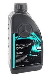 Motoreļļa Mercedes-Benz High Performance Engine Oil 0W - 40, sintētiskais, vieglajam auto, 1 l