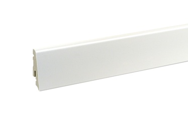 Neuhofer Holz K0014L 713519 Plastic Skirting 58mm White