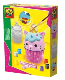 Dekoravimo rinkinys SES Creative Casting And Painting Unikitty Cupcake 01287