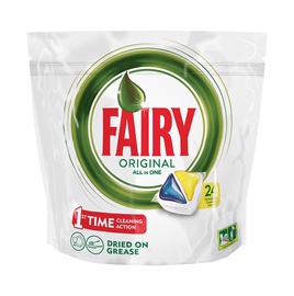 Trauku mazgājamās mašīnas kapsulas Fairy All in 1 Lemon, 24 gab.