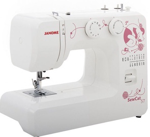 Швейная машина Janome SewCat 57, электомеханическая швейная машина