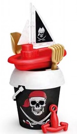 Smilšu kastes rotaļlietu komplekts Adriatic Pirate, daudzkrāsaina, 180 mm x 180 mm
