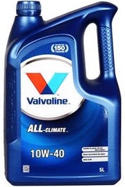 Variklių alyva Valvoline 10W - 40, pusiau sintetinis, lengviesiems automobiliams, 5 l