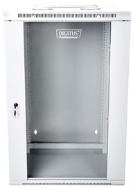 Digitus Double Section Wall Cabinet 19" 15U/600 mm Grey