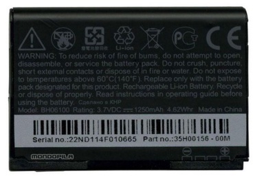 Батарейка HTC, Li-ion, 1250 мАч